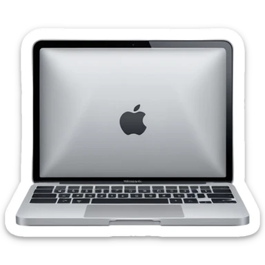 Macbook clamshell sticker