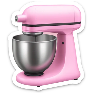 mixer pink sticker