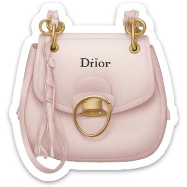 dior bag sticker