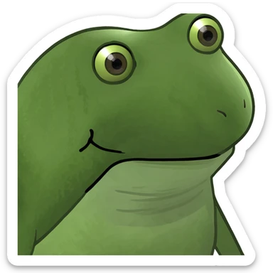 beer bufo sticker