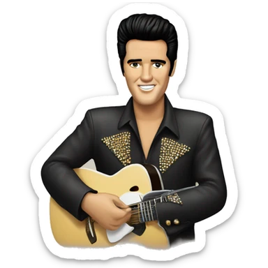 Elvis Presley sticker
