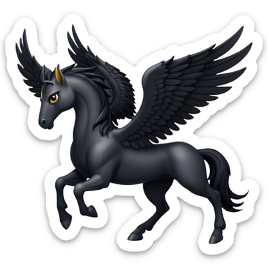 Dark Pegasus  sticker