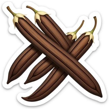 vanilla beans sticker