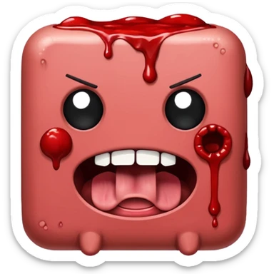 Super Meat Boy sticker