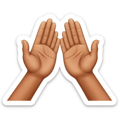 hands clapping sticker