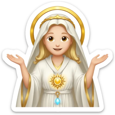 ser divino de luz sticker