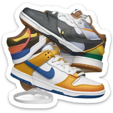 Nike dunks sticker