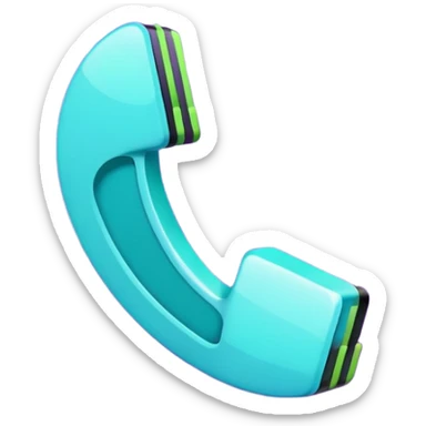 Purple and Cian Symbol Spotify app sticker