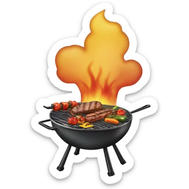 Barbecue  sticker