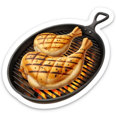 one Grilled Chicken breast sticker