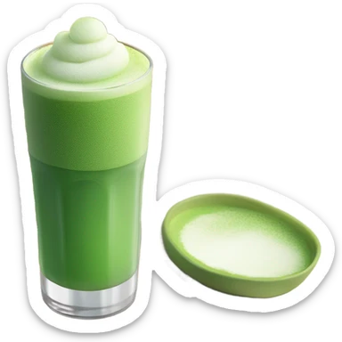 Matcha drink sticker