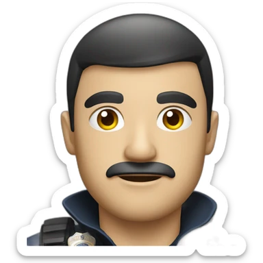 policia tactico sticker