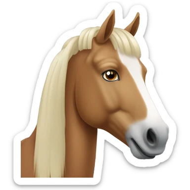 cheval de prewalski sticker