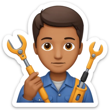  Repairing a tool sticker