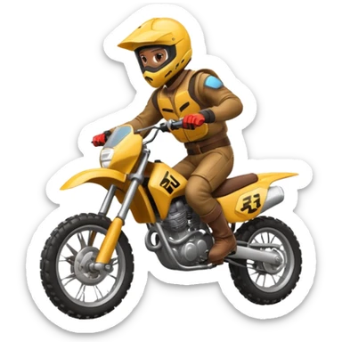 Motocross sticker