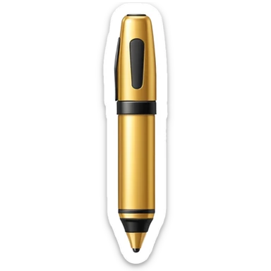 golden permanent marker emoji sticker