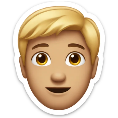 Face in love sticker