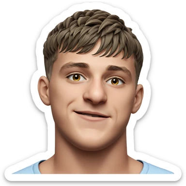 boy with car outdoors sticker