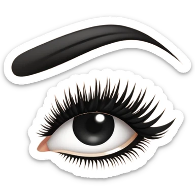 Lashes  sticker