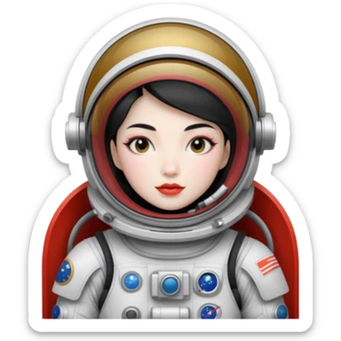 geisha astronault sticker