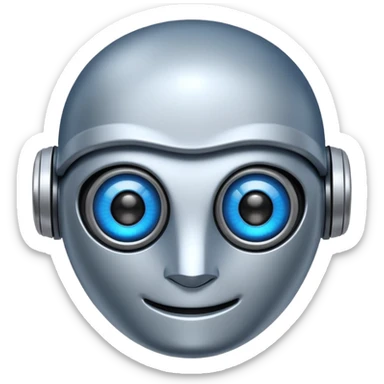 Crée-moi un robot sympathique sticker