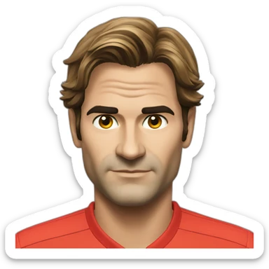 Federer sticker