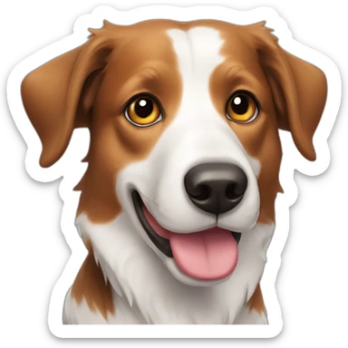 border collie beagle sticker