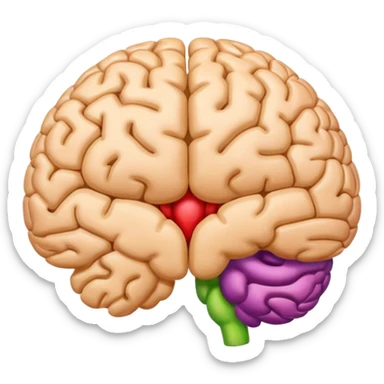happy brain sticker