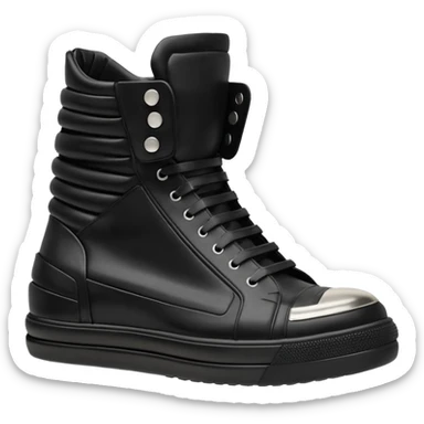 rick owens geobasket sticker