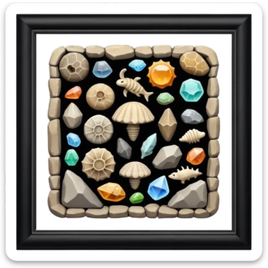 see animals, fossils and minerals 🐾
 sticker