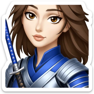 Steadfast Samurai sticker