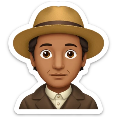 Cesar Vallejo poeta peruano sticker