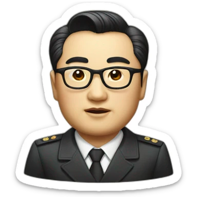 Kim il sung sticker
