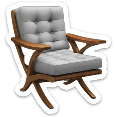 barcelona chair sticker