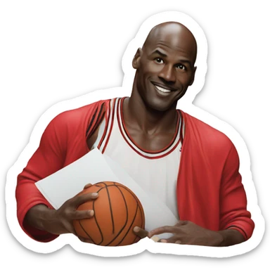 michael jordan sticker