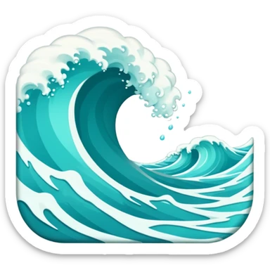 🌊✨ Endless waves, endless peace sticker