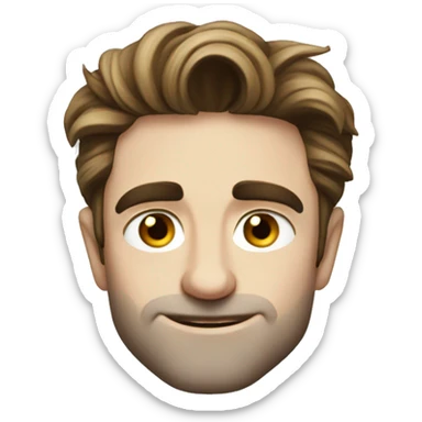 robert pattinson sticker