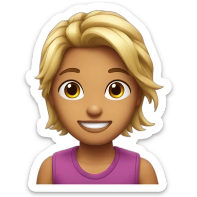 Toda con una coca cola sticker