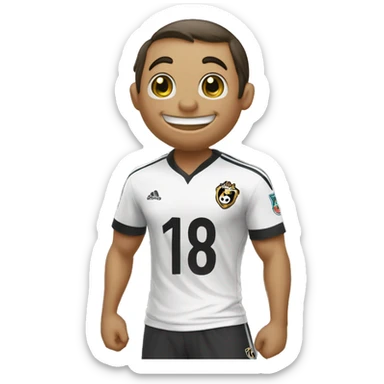 mickey com a camisa do corinthians e tomando cerveja sticker