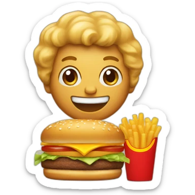 Macdonalds sticker