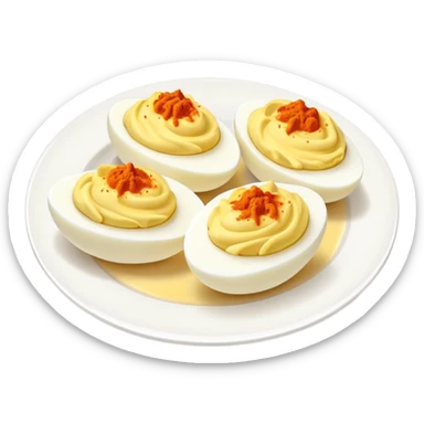 Deviled eggs sticker