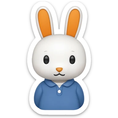 Book Miffy sticker
