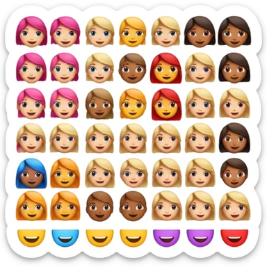 Emoji ios 18.1 sticker
