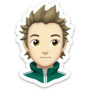 Shawn frost from inazuma eleven sticker