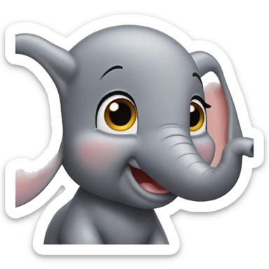 emooji DUmbo sticker