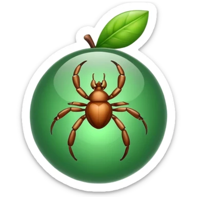 tick  icon green color sticker