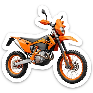 Ktm exc  sticker