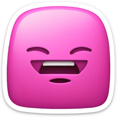 Pink Netflix logo sticker