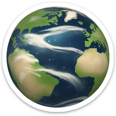 earth sticker