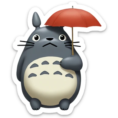 Totoro sticker